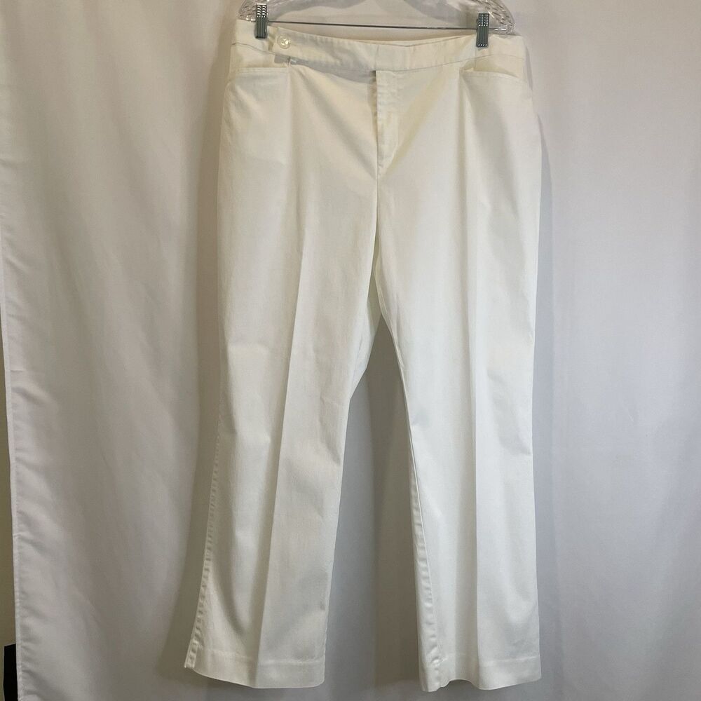 Lauren Ralph Lauren Women’s White Trousers 16WP